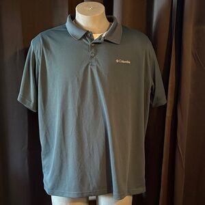 Columbia Men's blue polo shirt